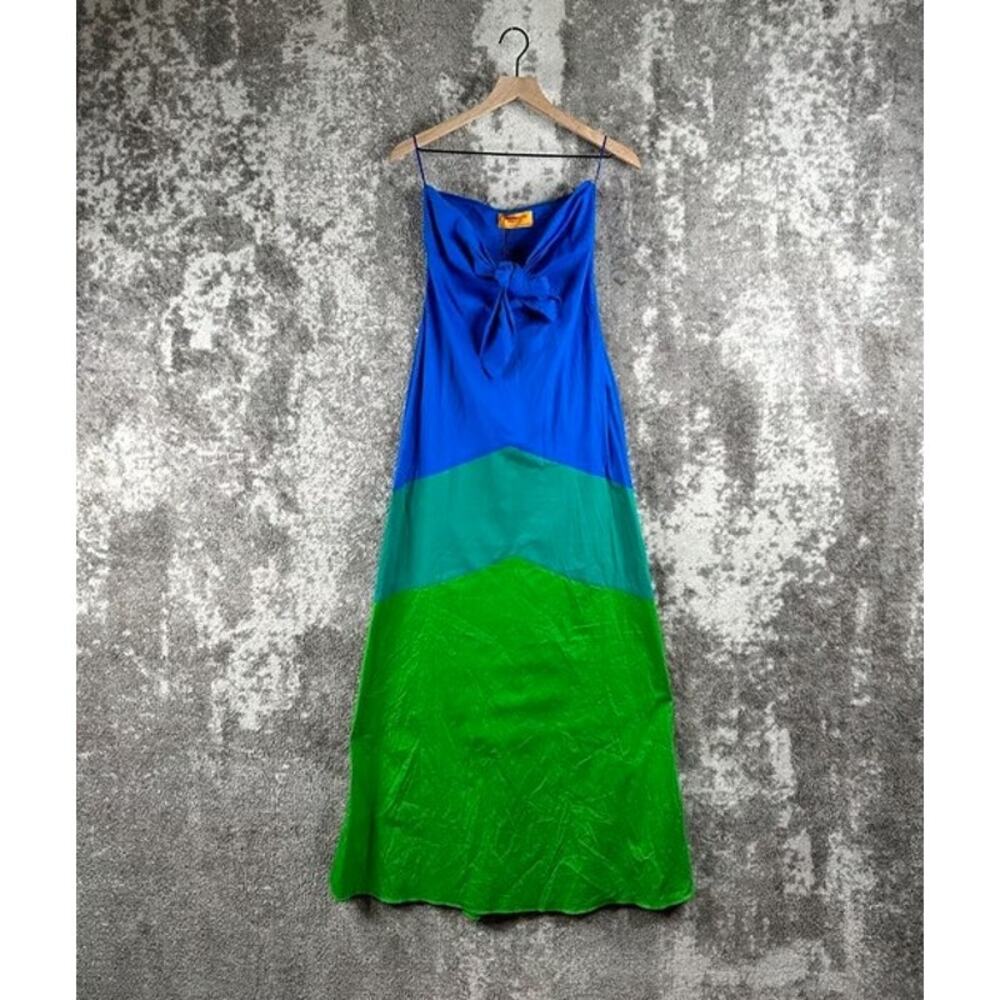 Mango x Simon Miller Colorblock Strapless Maxi Dress NWT - Picture 16 of 16